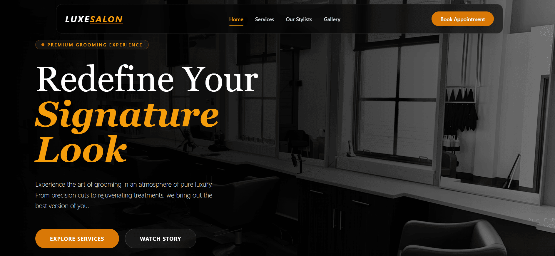 Salon Booking App